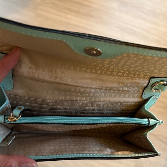 Kate Spade New York Wellesley Natalie Crossbody Purse • Spearmint • LIKE-NEW - Picture 9 of 10